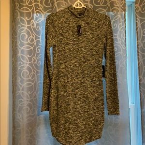 Express turtleneck sweater dress